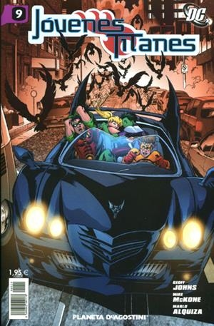 JÓVENES TITANES # 09 | 848000210917800009 | GEOFF JOHNS  -  MIKE MC KONE - MARLO ALQUIZA | Universal Cómics