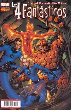 LOS 4 FANTÁSTICOS VOL 6 # 01 | 977000533700500001 | JM STRACZYNSKI  -  ROBERTO AGUIRRE SACASA  -  MCKONE | Universal Cómics