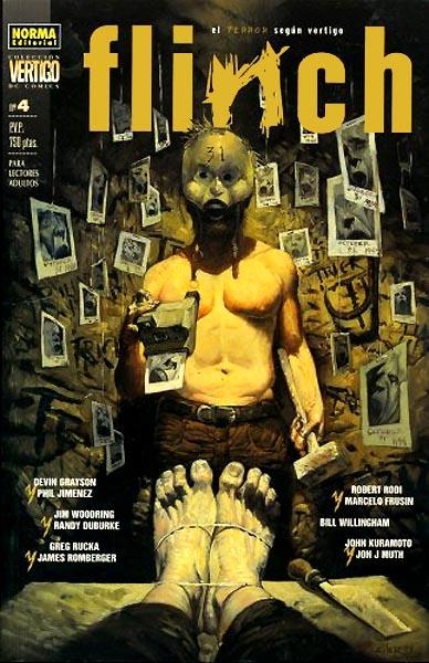 VÉRTIGO # 158 FLINCH # 4 | 9788484312567 | JOHN KURAMOTO - ROBERT RODI - GREG RUCKA - JIM WOODRING - DEVIN GRAYSON - MARCELO FRUSIN - JAMES ROM | Universal Cómics