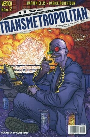 TRANSMETROPOLITAN # 02 | 848000215785800002 | WARREN ELLIS  -  DARICK ROBERTSON | Universal Cómics