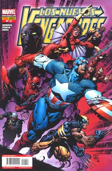 NUEVOS VENGADORES # 12 | 977060120000000012 | BRIAN MICHAEL BENDIS -  DAVID FINCH