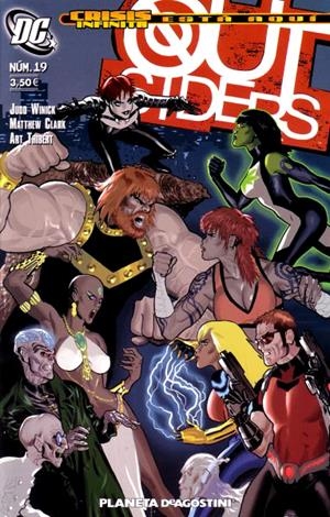 OUTSIDERS # 19 | 848000210907900019 | JUDD WINICK -  MATTHEW CLARK - ART THIBERT