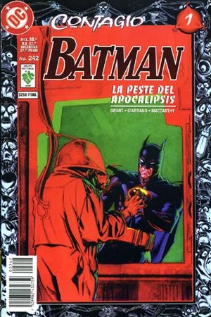 BATMAN # 242 CONTAGIO # 01 | 750998243075900242 | ALAN GRANT - VINCE GARRIANO | Universal Cómics