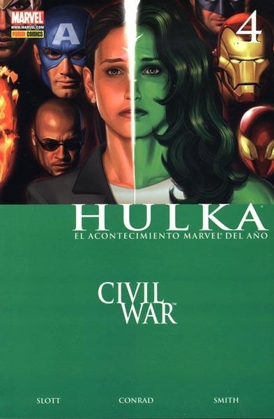 HULKA # 04 CIVIL WAR | 9788496871168 | DAN SLOTT  -  WILL CONRAD | Universal Cómics