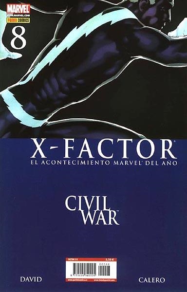 X-FACTOR # 08 | 977000534000500008 | PETER DAVID  -  ARIEL OLIVETTI