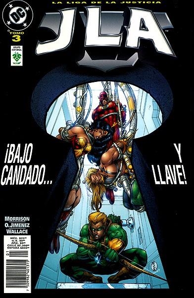 JLA # 03 ¡BAJO CANDADO... Y LLAVE! | 256298240131501 | GRANT MORRISON  -   HAROLD POTTER | Universal Cómics