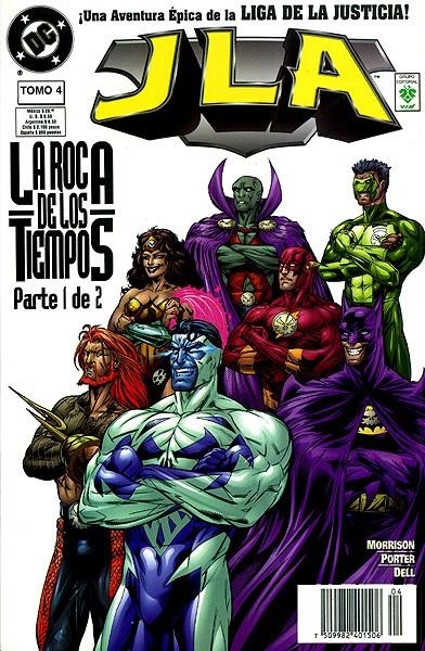 JLA # 04 LA ROCA DE LOS TIEMPOS PARTE 1 | 750998240150604 | GRANT MORRISON  -   HAROLD POTTER