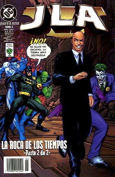 JLA # 05 LA ROCA DE LOS TIEMPOS PARTE 2 | 750998240154405 | GRANT MORRISON  -   HAROLD POTTER | Universal Cómics