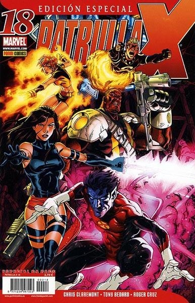 PATRULLA-X VOL 3 # 18 ED ESPECIAL | 977123456700300018 | CHRIS CLAREMONT  -  ROGER CRUZ | Universal Cómics