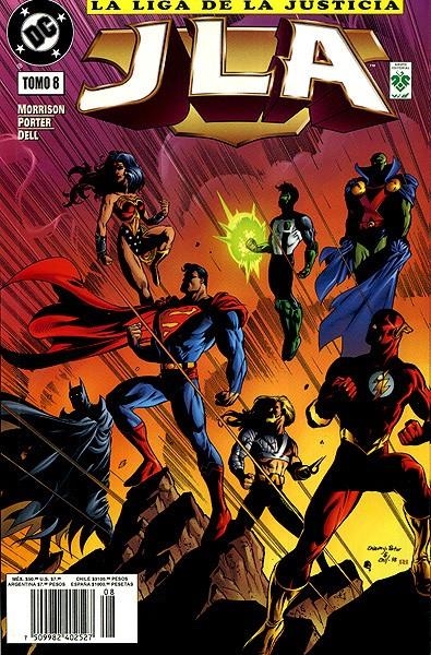 JLA # 08 | 750998240252708 | GRANT MORRISON  -   HAROLD POTTER | Universal Cómics