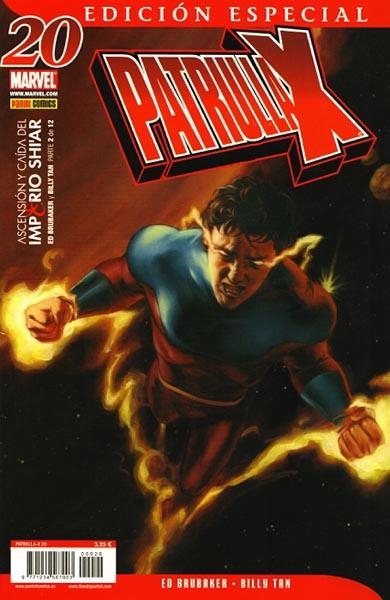 PATRULLA-X VOL 3 # 20 ED ESPECIAL | 977123456700300020 | ED BRUBAKER  -  BILLY TAN | Universal Cómics