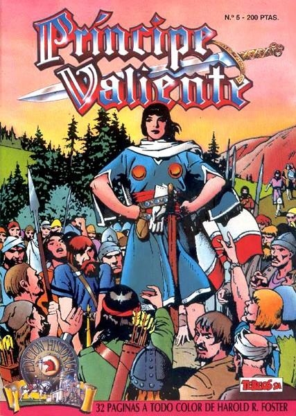 PRINCIPE VALIENTE # 05 | 842000904252800005 | HAROLD FOSTER