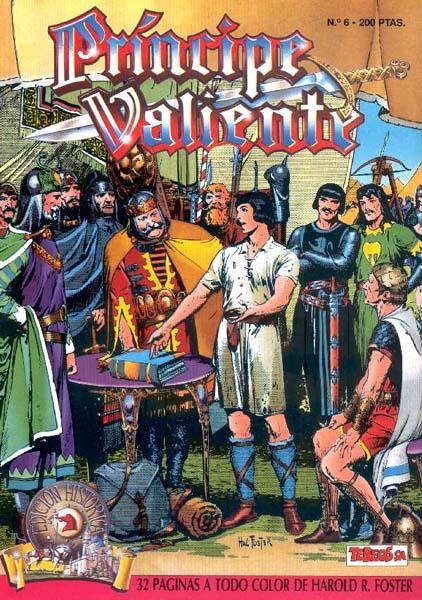 PRINCIPE VALIENTE # 06 | 842000904252800006 | HAROLD FOSTER