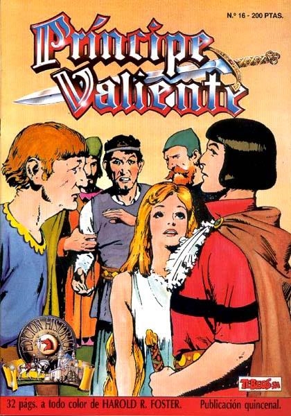 PRINCIPE VALIENTE # 16 | 842000904252800016 | HAROLD FOSTER