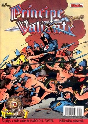 PRINCIPE VALIENTE # 21 | 842000904252800021 | HAROLD FOSTER | Universal Cómics