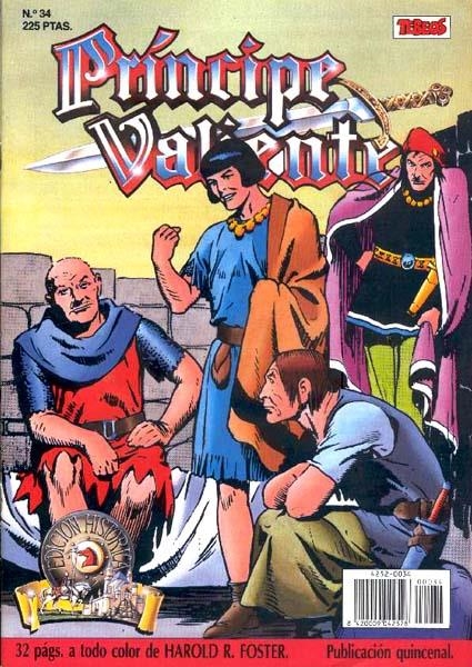 PRINCIPE VALIENTE # 34 | 842000904252800034 | HAROLD FOSTER | Universal Cómics