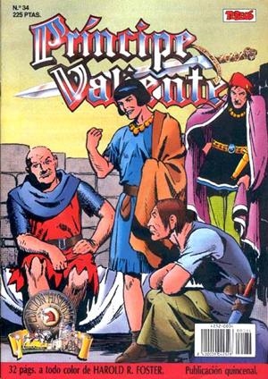 PRINCIPE VALIENTE # 34 | 842000904252800034 | HAROLD FOSTER | Universal Cómics