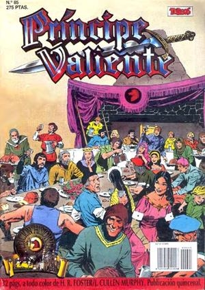PRINCIPE VALIENTE # 85 | 842000904252800085 | HAROLD FOSTER | Universal Cómics