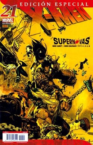 X-MEN VOL 3 # 21 ED ESPECIAL | 977123456800000021 | MIKE CAREY  -  CHRIS BACHALO