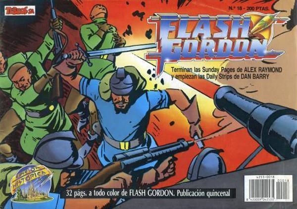 FLASH GORDON # 018 | 842000904253500018 | ALEX RAYMOND  -  DAN BARRY