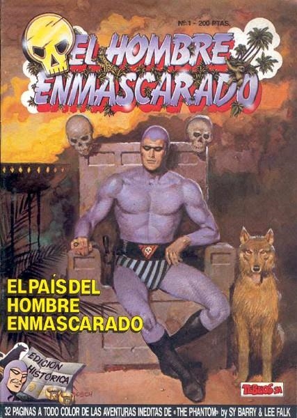 HOMBRE ENMASCARADO # 01 | 55470 | LEE FALK - RAY MOORE - SY BARRY -  WILSON MCCOY | Universal Cómics