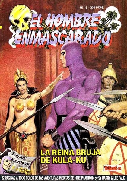 HOMBRE ENMASCARADO # 15 | 55484 | RAY MOORE - SY BARRY -  WILSON MCCOY - LEE FALK