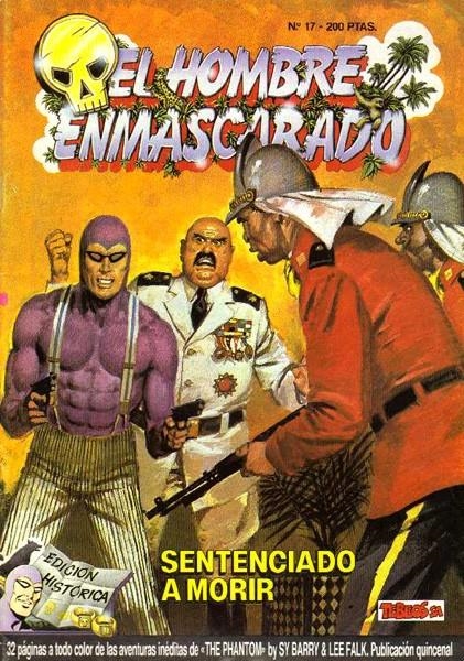 HOMBRE ENMASCARADO # 17 | 55486 | RAY MOORE - SY BARRY -  WILSON MCCOY - LEE FALK