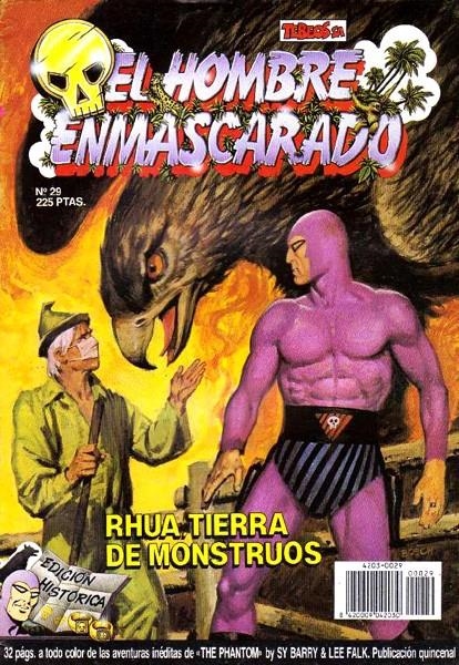 HOMBRE ENMASCARADO # 29 | 55498 | RAY MOORE - SY BARRY -  WILSON MCCOY - LEE FALK | Universal Cómics