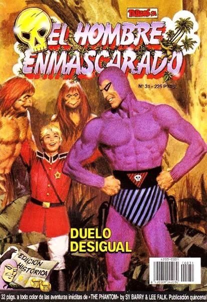 HOMBRE ENMASCARADO # 31 | 55500 | RAY MOORE - SY BARRY -  WILSON MCCOY - LEE FALK