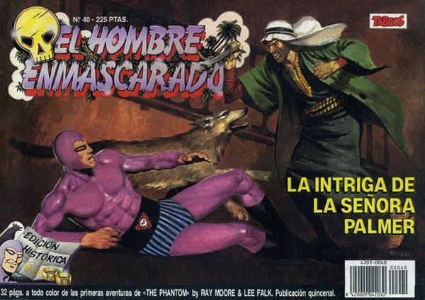 HOMBRE ENMASCARADO # 40 | 842000904203000040 | RAY MOORE - SY BARRY -  WILSON MCCOY - LEE FALK