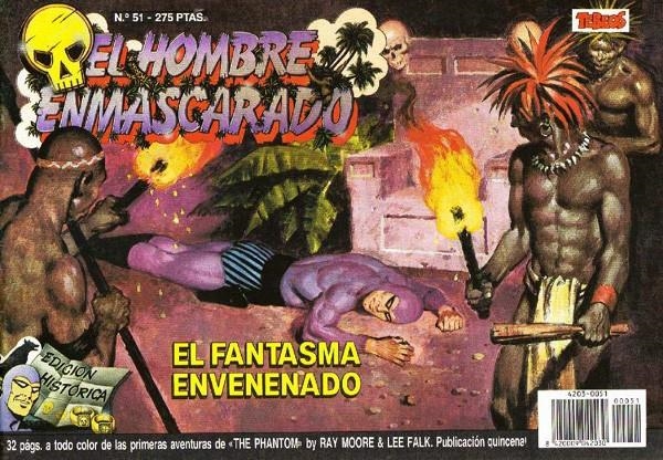 HOMBRE ENMASCARADO # 51 | 842000904203000051 | RAY MOORE - SY BARRY -  WILSON MCCOY - LEE FALK | Universal Cómics