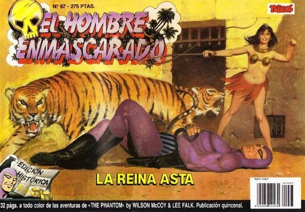 HOMBRE ENMASCARADO # 67 | 55536 | RAY MOORE - SY BARRY -  WILSON MCCOY - LEE FALK | Universal Cómics