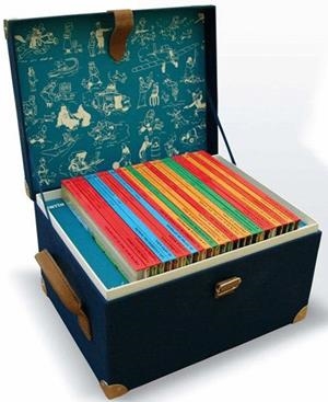 COFRE LES AVENTURES DE TINTÍN EDICIÓ CENTENARI EN CATALÀ | 9782203009738 | HERGÉ | Universal Cómics