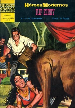 HEROES MODERNOS # 04 RIP KIRBY, EL VENGADOR | 57325 | DAN BARRY | Universal Cómics