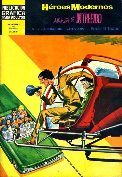 HEROES MODERNOS # 07 JUAN EL INTREPIDO OPERACION SAN VITOS | 57328 | FRANK ROBBINS | Universal Cómics