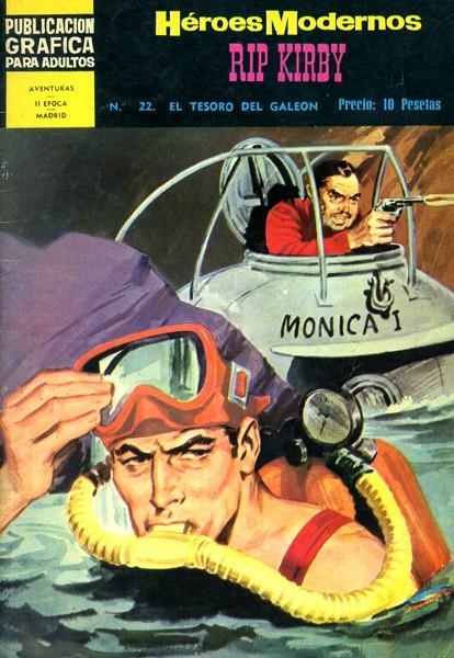 HEROES MODERNOS # 22 RIP KIRBY, EL TESORO DEL GALEON | 57343 | JOHN PRENTICE