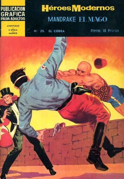 HEROES MODERNOS # 29 MANDRAKE EL MAGO, EL COBRA | 57350 | LEE FALK