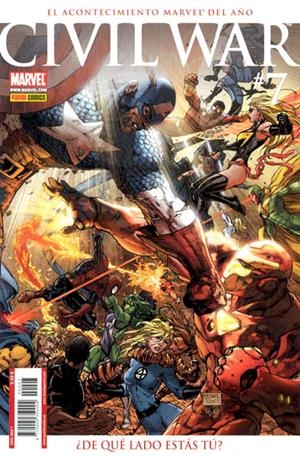 CIVIL WAR # 07 | 977000535000400007 | MARK MILLAR - STEVE McNIVEN - DEXTER VINES - MORRY HOLLOWELL | Universal Cómics
