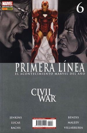 CIVIL WAR PRIMERA LÍNEA # 06 | 977000535100100006 | PAUL JENKINS - BRIAN MICHAEL BENDIS - RAMON F.BACHS - ALEX MALEEV | Universal Cómics