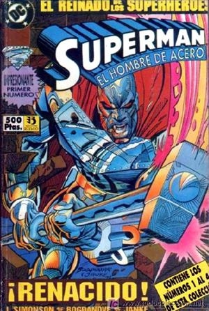 RETAPADO SUPERMAN EL HOMBRE DE ACERO # 01 (01-04) | 9788446803805 | Universal Cómics