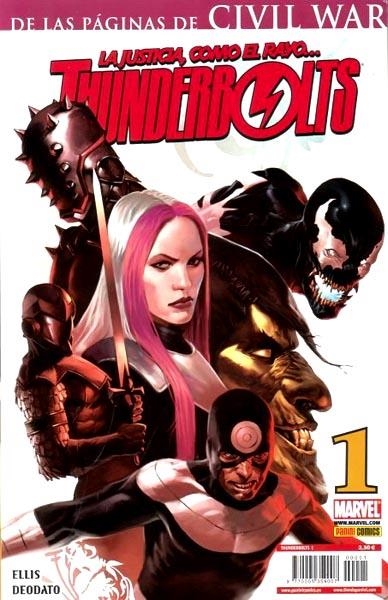 THUNDERBOLTS VOL 2 # 01 | 977000535900700001 | WARREN ELLIS  -  MIKE DEODATO JR  -  LEINIL YU