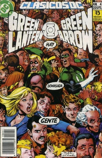 CLASICOS DC # 04 BATMAN / GREEN LANTERN-GREEN ARROW | 841409011487500004 | STEVE ENGLEHART - MARSHALL ROGERS - TERRY AUSTIN - DENNIS O'NEIL  -  NEAL ADAMS - DICK GIORDANO - PA | Universal Cómics