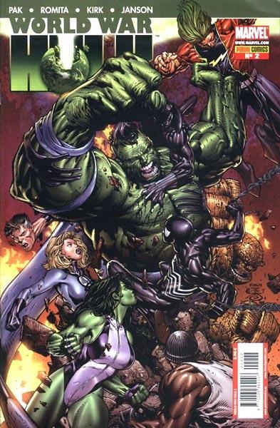 WORLD WAR HULK # 02 | 977000536200700002 | GREG PAK  -  JOHN ROMITA JR  -  GARY FRANK | Universal Cómics