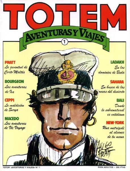 TOTEM AVENTURAS Y VIAJES # 01 | 977021240500900001 | HUGO PRATT - BOURGEON - CEPPI