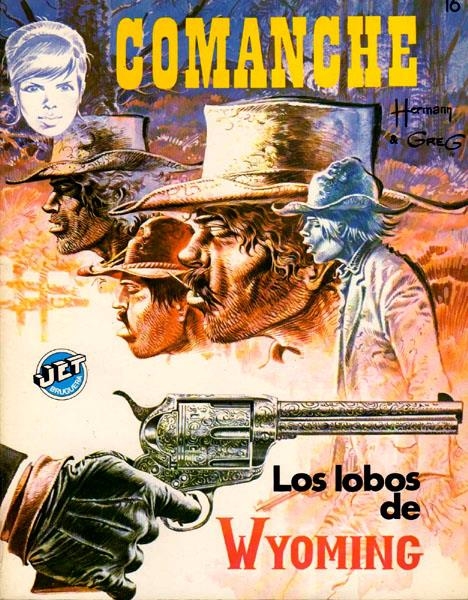 COLECCION JET CARTONE # 16 COMANCHE # 03 LOS LOBOS DE WYOMING | 8410018024844 | HERMANN  -  GREGG | Universal Cómics