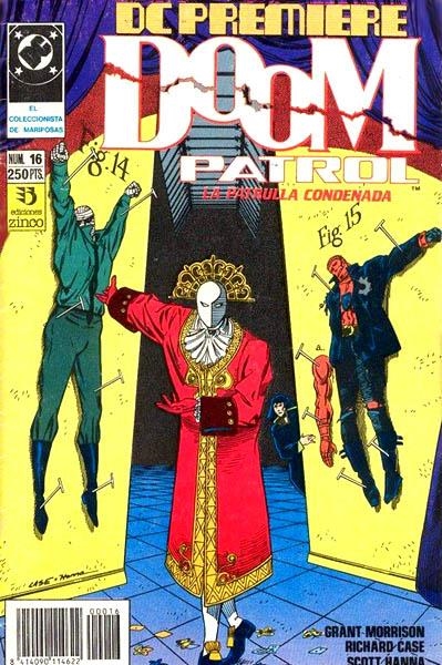 DC PREMIERE # 16 DOOM PATROL | 841409011462200016 | GRANT MORRISON - RICHARD CASE - SCOTT HANNA - DANIEL VOZZO