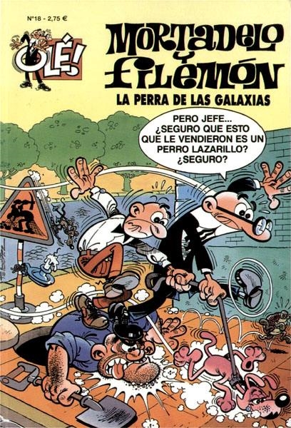 OLE MORTADELO # 018 LA PERRA DE LAS GALAXIAS | 9788440636584 | FRANCISCO IBAÑEZ | Universal Cómics