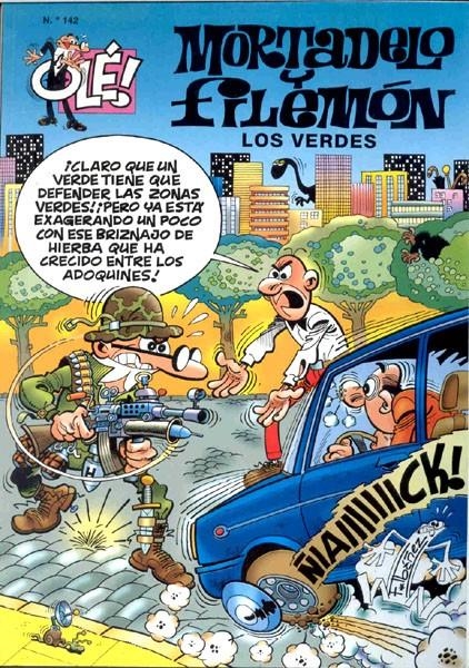 OLE MORTADELO # 142 LOS VERDES | 9788440687708 | FRANCISCO IBAÑEZ | Universal Cómics