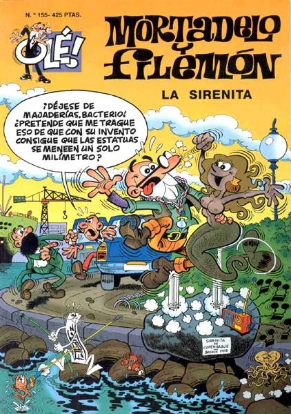 OLE MORTADELO # 155 LA SIRENITA | 9999900002522 | FRANCISCO IBAÑEZ | Universal Cómics