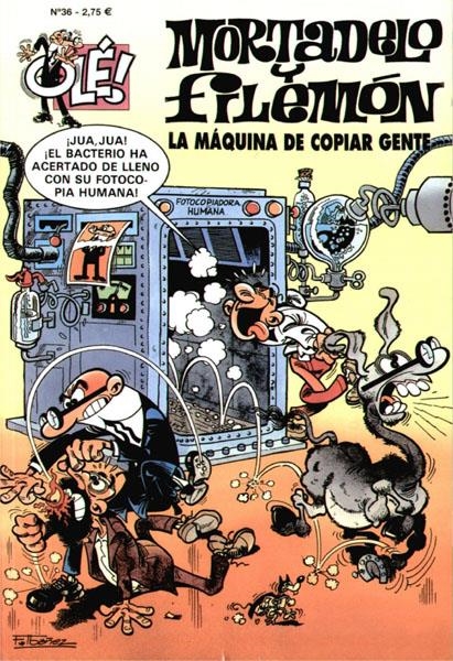 OLE MORTADELO # 036 LA MAQUINA DE COPIAR GENTE | 9788440641410 | FRANCISCO IBAÑEZ | Universal Cómics
